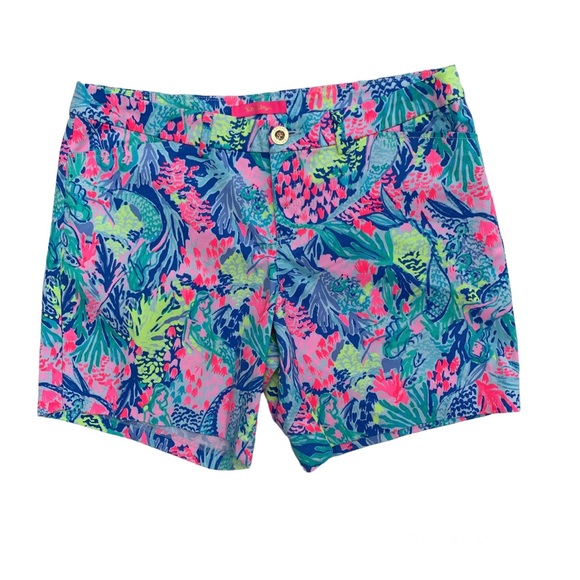 Lilly Pulitzer Pants - Lilly Pulitzer Vibrant Floral Women's Shorts